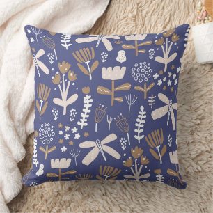 Wonderful Botanical Floral Design Cushion