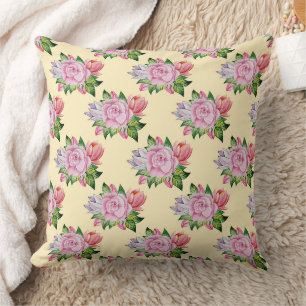 Wonderful Botanical Floral Design Cushion