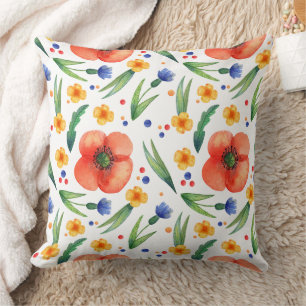 Wonderful Botanical Floral Design Cushion