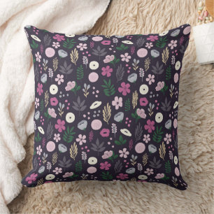 Wonderful Botanical Floral Design Cushion