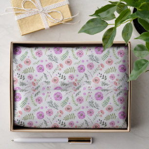 Wonderful Botanical Floral Design Tissue Paper