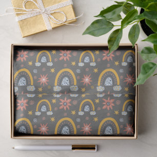 Wonderful Botanical Floral Design Tissue Paper