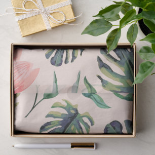 Wonderful Botanical Floral Design Tissue Paper