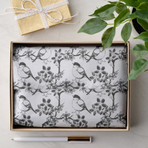 Wonderful Botanical Floral Design Tissue Paper