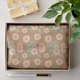 Wonderful Botanical Floral Design Tissue Paper
