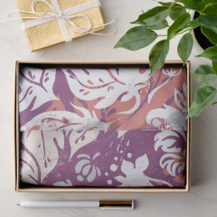 Wonderful Botanical Floral Design Tissue Paper