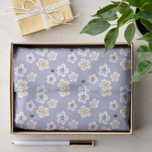 Wonderful Botanical Floral Design Tissue Paper