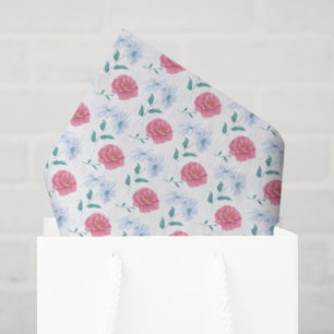 Wonderful Botanical Floral Design Tissue Paper