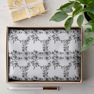 Wonderful Botanical Floral Design Tissue Paper