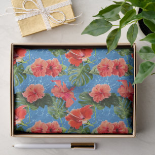 Wonderful Botanical Floral Design Tissue Paper