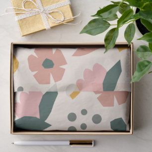 Wonderful Botanical Floral Design Tissue Paper