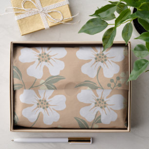 Wonderful Botanical Floral Design Tissue Paper