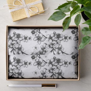 Wonderful Botanical Floral Design Tissue Paper