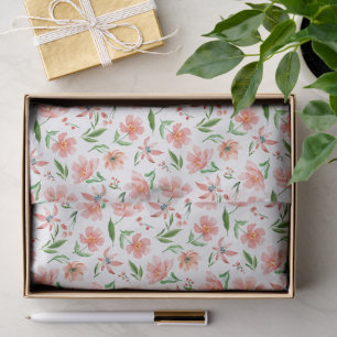 Wonderful Botanical Floral Design Tissue Paper