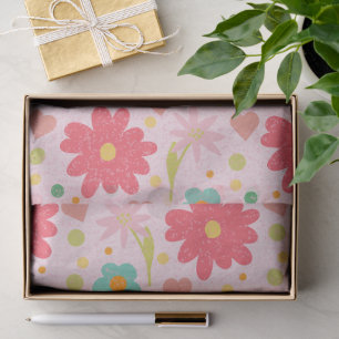 Wonderful Botanical Floral Design Tissue Paper