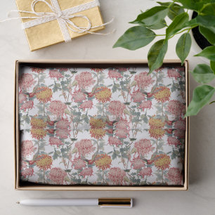 Wonderful Botanical Floral Design Tissue Paper