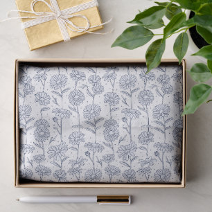 Wonderful Botanical Floral Design Tissue Paper