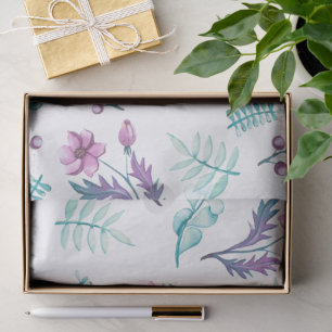 Wonderful Botanical Floral Design Tissue Paper
