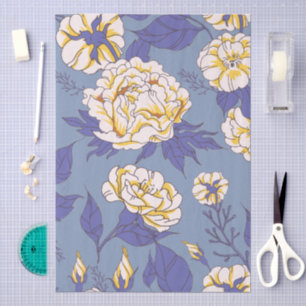 Wonderful Botanical Floral Design Tissue Paper