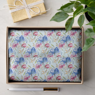 Wonderful Botanical Floral Design Tissue Paper