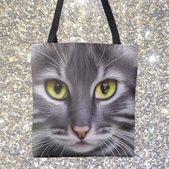 Wonderful cat portrait   tote bag (Creator Uploaded)