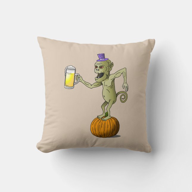 Wonderful Cheering for Halloween Cushion (Front)