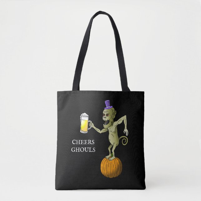 Wonderful Cheering for Halloween Tote Bag (Front)