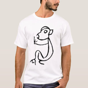 Wonderful Chinese Zodiac-Monkey-#001-02- T-Shirt