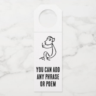 Wonderful Chinese Zodiac-Monkey#001- Bottle Tag