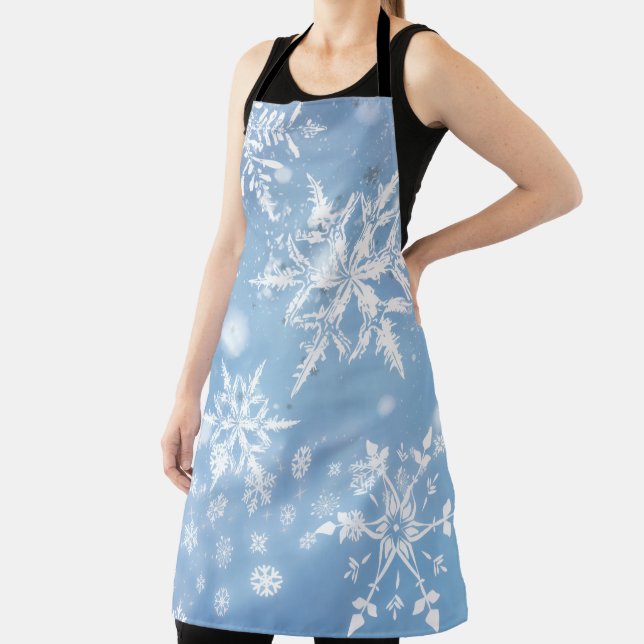 Wonderful Christmas Snow Apron (Insitu)
