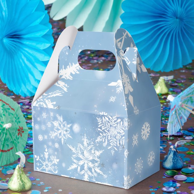 Wonderful Christmas Snow Favour Box (Party)