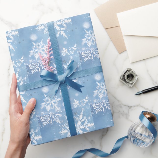 Wonderful Christmas Snow Wrapping Paper (Gifting)