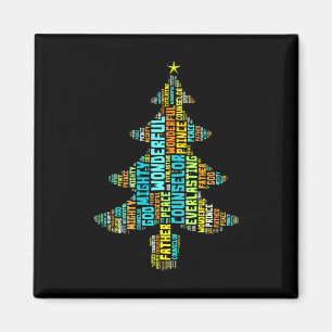 Wonderful Counsellor Mighty God Prince of Peace Magnet