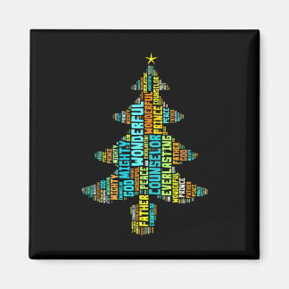 Wonderful Counsellor Mighty God Prince of Peace Magnet