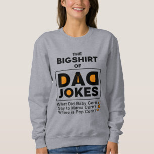 Wonderful Dad Jokes Design Text Typography T-Shirt Sweatshirt
