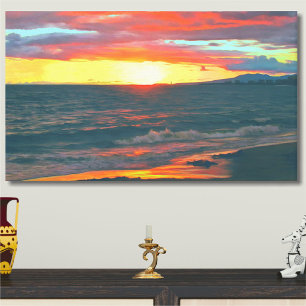 Wonderful Day 1490 Art Canvas Print