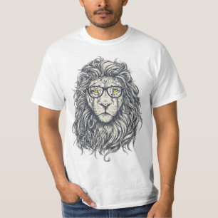 Wonderful design of a man with the image of a lion T-Shirt