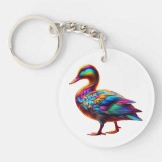 Wonderful Duck Key Ring