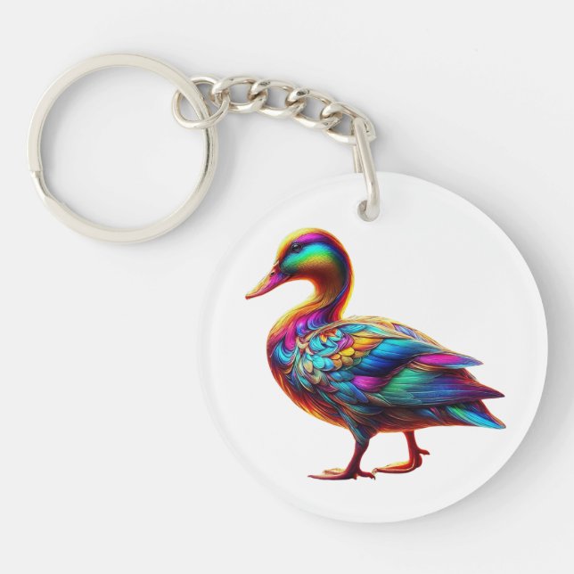 Wonderful Duck Key Ring (Front)