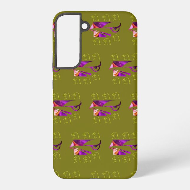 wonderful eagle style samsung galaxy s22+ case (Back)