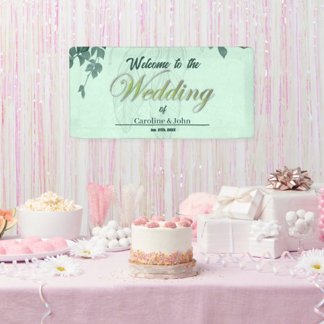  Wonderful elegant flowers Banner (Party)