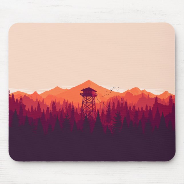 Wonderful "FireWatch" Gameplay Design For Mouse Pad (Front)