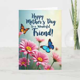 Wonderful Friend Spring Card