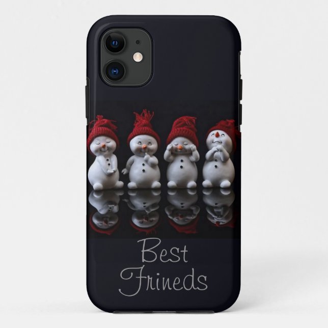Wonderful Great Christmas Best Friends Case-Mate iPhone Case (Back)