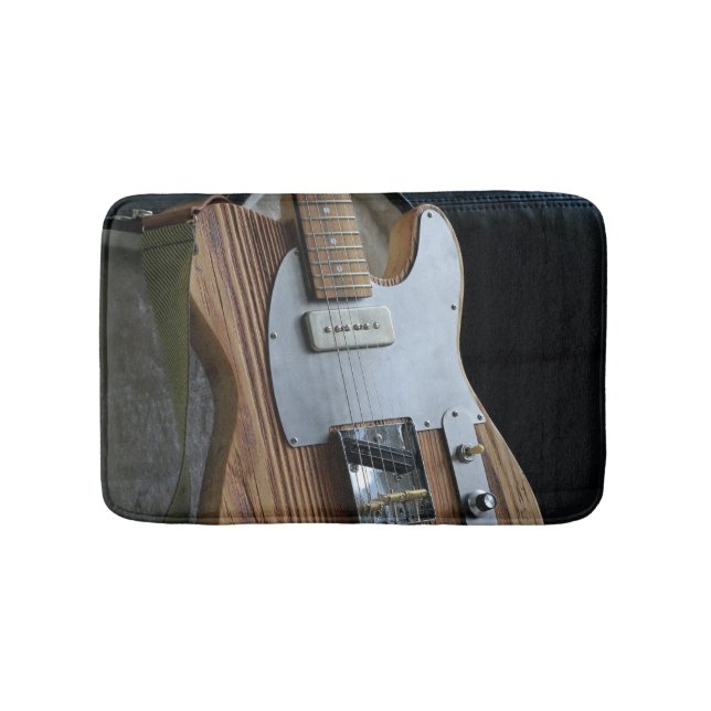 Wonderful Guitar Bath Mat (Front)