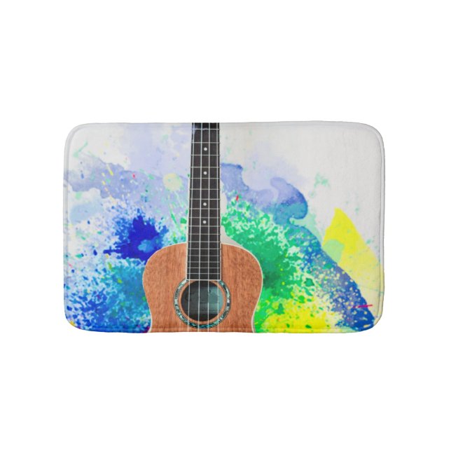 Wonderful Guitar Bath Mat (Front)