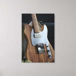 Wonderful Guitar Canvas Print