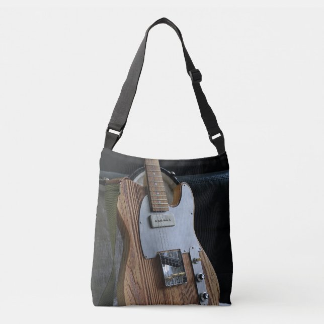 Wonderful Guitar Crossbody Bag (Front)