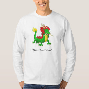 Wonderful Hand Drawn Chinese Dragon T-Shirt