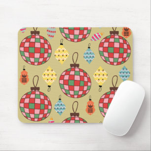 Wonderful hand drawn ornament Watercolor vintage Mouse Pad